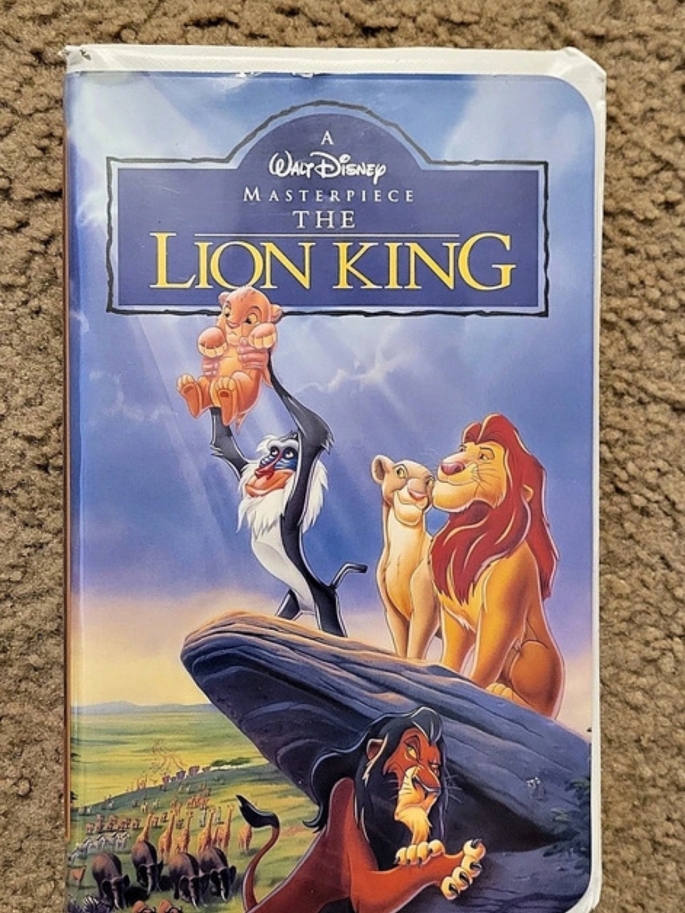 Walt Disney Home Video The Lion King Masterpiece VHS NTSC G 1994